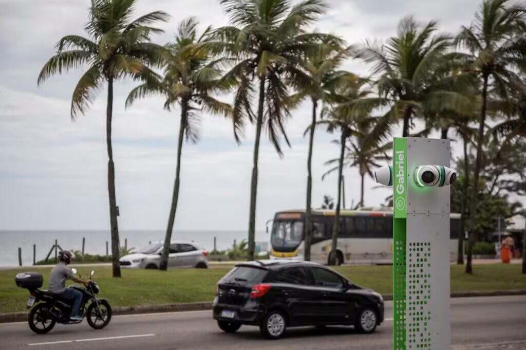 cameras do sistema gabriel na orla do rio de janeiro